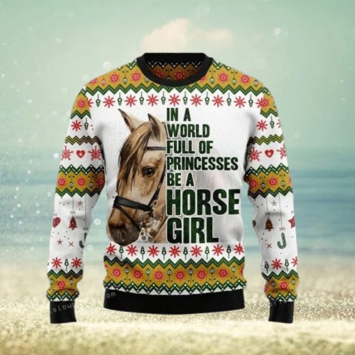 Horse Girl Ugly Christmas Sweater