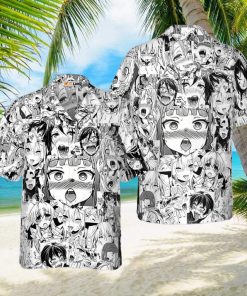 Men's Hawaiian Shirt with Pokemon Anime Inspiration - Trendy Aloha