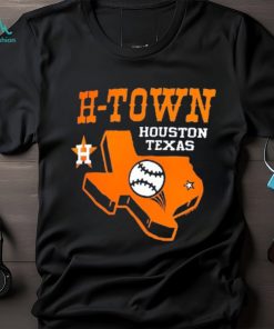 Houston Astros Homage Navy H Town Texas Hyper Local Tri Blend T Shirt -  Limotees