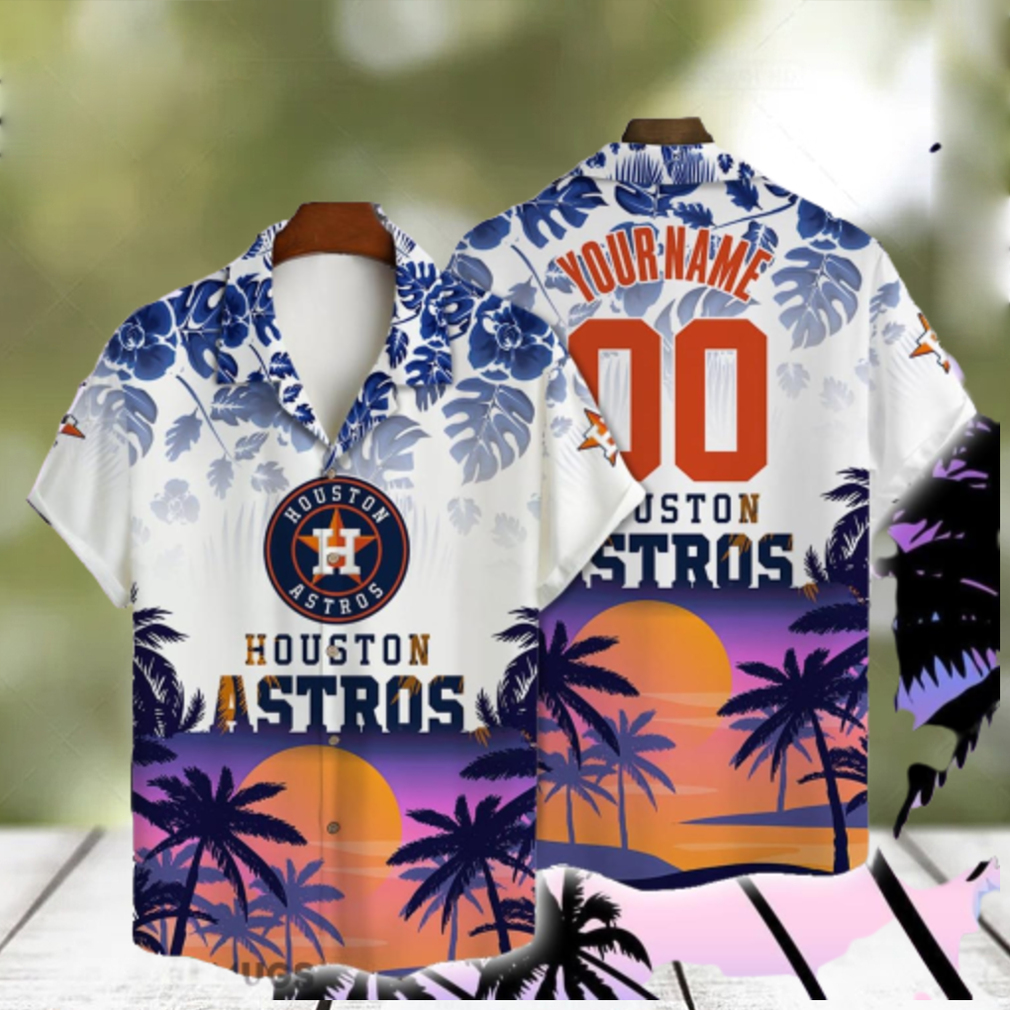 Houston Astros Baseball Jersey All Over Hawaiian Shirt And Short