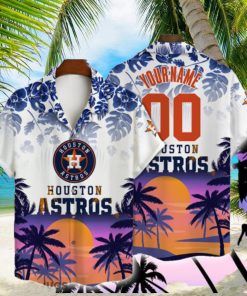 Houston Astros MLB Hawaiian Shirt Summertime Aloha Shirt - Trendy Aloha