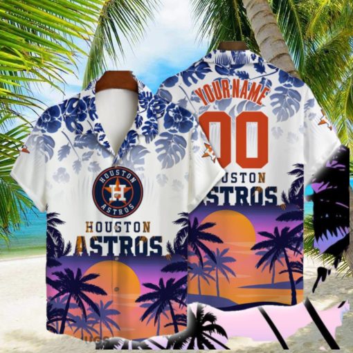 Houston Astros Major League Baseball 3D Print Hawaiian Shirt Summer Gift For Men And Women