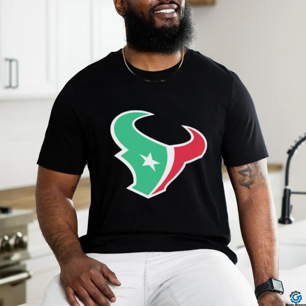 Official Houston texans NFL Christmas logo 2023 T shirt - Limotees