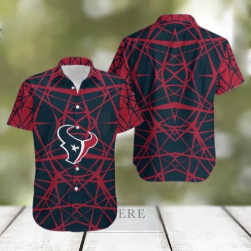 Houston Texans Short Sleeve Stylish Hawaiian Shirt Gift Summer