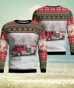 Houston  Texas  Ponderosa Fire Department Christmas Ugly Sweater 3D Gift For Men And Women