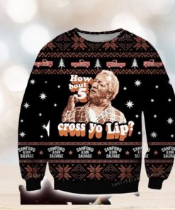 How About 5 Cross Yo Lip Ugly Sweater Party