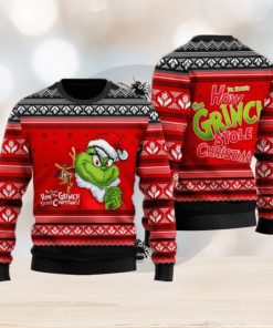 How Grinch Stole Christmas Red Ugly Christmas Sweater