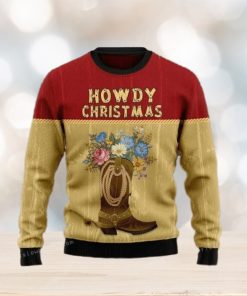 Howdy Christmas Ugly Christmas Sweater