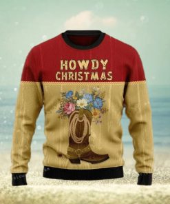 Howdy Christmas Ugly Christmas Sweater