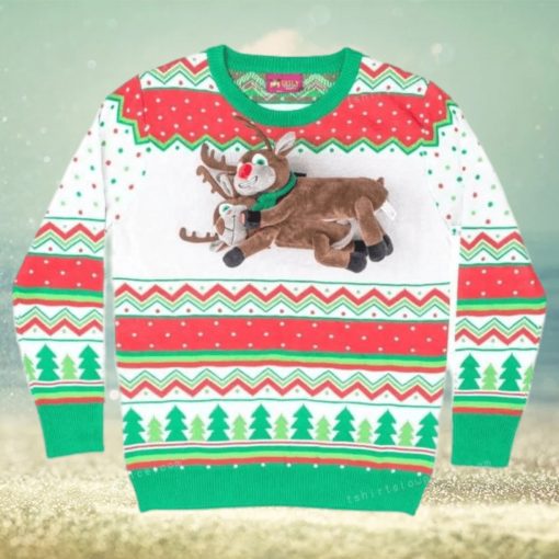 Humping Reindeer Ugly Sweater For Woman