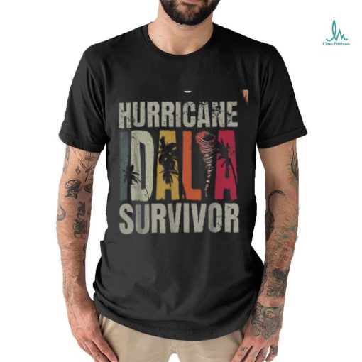 Hurricane Idalia Survivor Shirt Hurricane Idalia Sweatshirt Florida Trong Shirt Trending Shirt Retro Survived Hurricane Idalia Tee