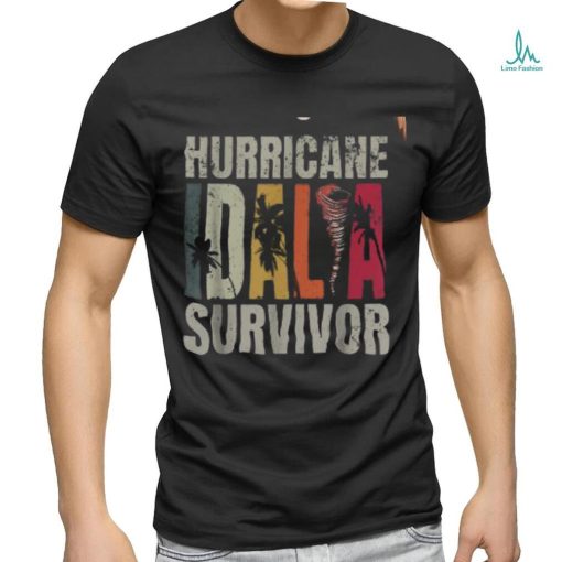 Hurricane Idalia Survivor Shirt Hurricane Idalia Sweatshirt Florida Trong Shirt Trending Shirt Retro Survived Hurricane Idalia Tee