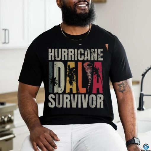 Hurricane Idalia Survivor Shirt Hurricane Idalia Sweatshirt Florida Trong Shirt Trending Shirt Retro Survived Hurricane Idalia Tee