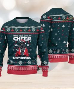 I Find Your Lack Of Cheer Disturbing Sith Darth Vader Christmas Star Wars Funny Ugly Sweater