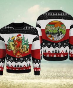 I Hate People Bear Beer Ugly Sweater For Christmas