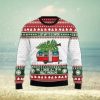 Bus Cruising Towards A Merry Christmas Ugly Christmas Sweater 3D Gift Christmas Funny