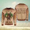 Baseball Ugly Christmas Sweater 3D Gift Christmas Funny