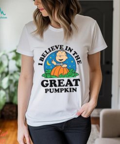 I believe in the Great Pumpkin Shirt, Peanuts Pumpkin Halloween Tee