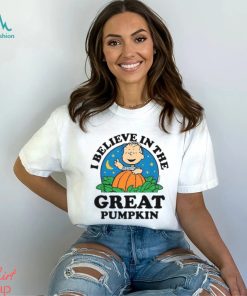 I believe in the Great Pumpkin Shirt, Peanuts Pumpkin Halloween Tee