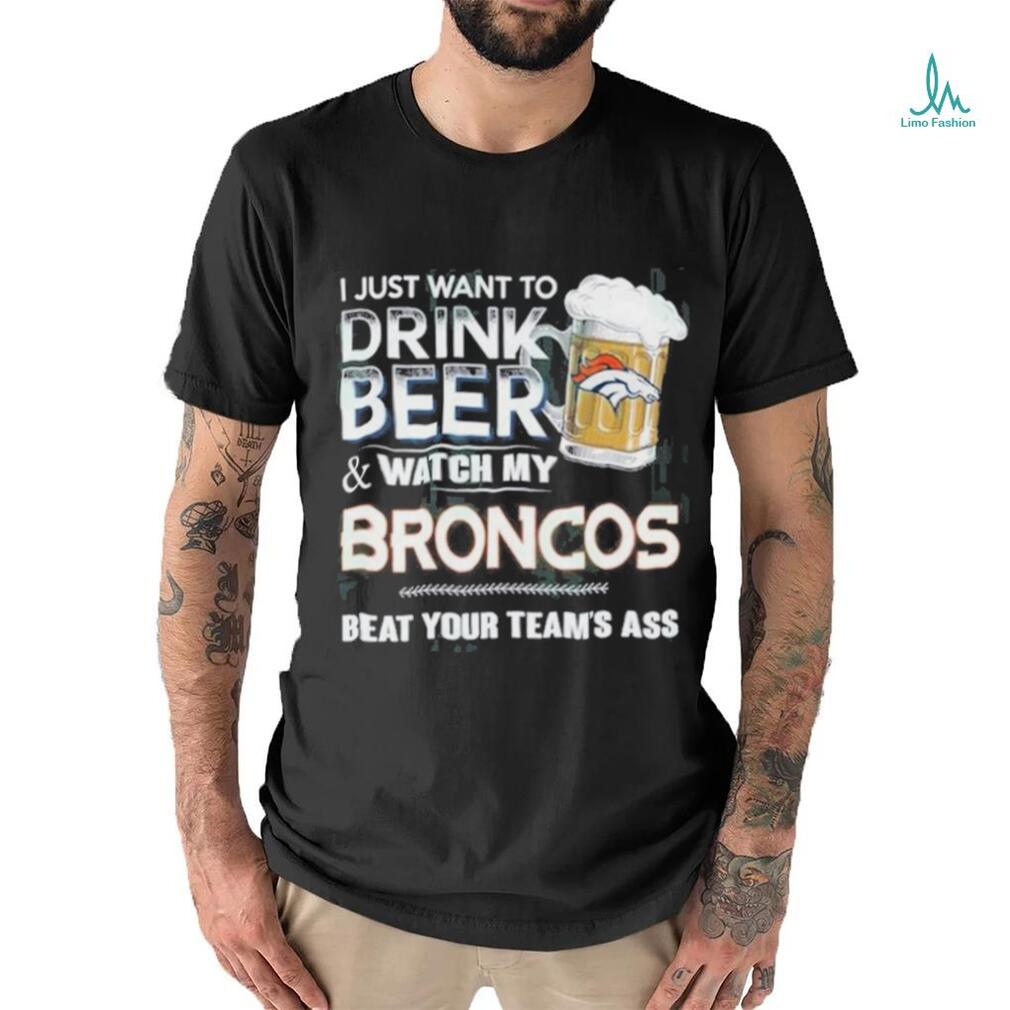 Denver Broncos Make Me Drinks T Shirts – Best Funny Store