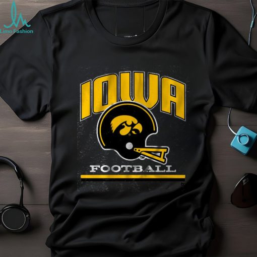 IOWA VINTAGE FOOTBALL HELMET SHIRT