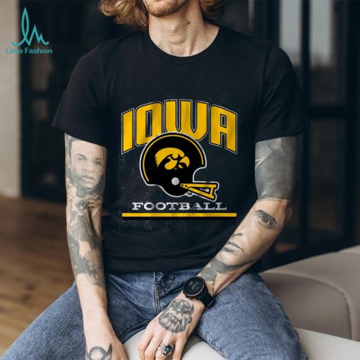 IOWA VINTAGE FOOTBALL HELMET SHIRT