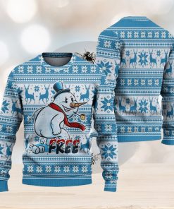 Ice Made By Snowman Ugly Christmas Sweater Knitted Gift For Men And Women