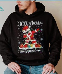 Icu Nurse Squad Nurse Christmas Dabbing Santa Xmas Pajama Shirt