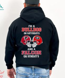 I’m A Bulldogs On Saturdays And A Falcons On Sundays Helmet 2023 T Shirt