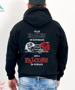 I’m An Georgia Southern Eagles On Saturdays And A Atlanta Falcons On Sundays 2023 shirt