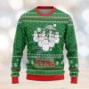 Skull Pine Tree Ugly Christmas 3D Sweater