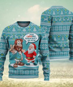 In This Season Hear Ye Him Not Me Ugly Christmas Sweater Knitted Gift For Men And Women