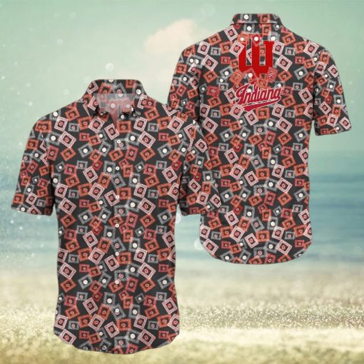 Indiana Hoosiers Short Sleeve Film Pattern Hawaiian Shirt For Men And Women