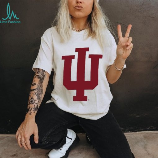 Indiana Hoosiers Youth Logo Comfort Colors T Shirt   White