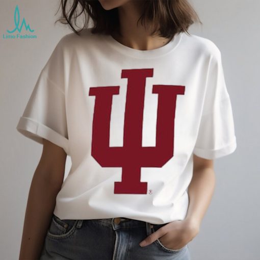 Indiana Hoosiers Youth Logo Comfort Colors T Shirt   White
