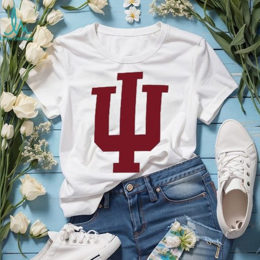 Indiana Hoosiers Youth Logo Comfort Colors T Shirt   White
