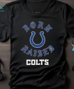 Indianapolis Colts Born X Raised Unisex T Shirt