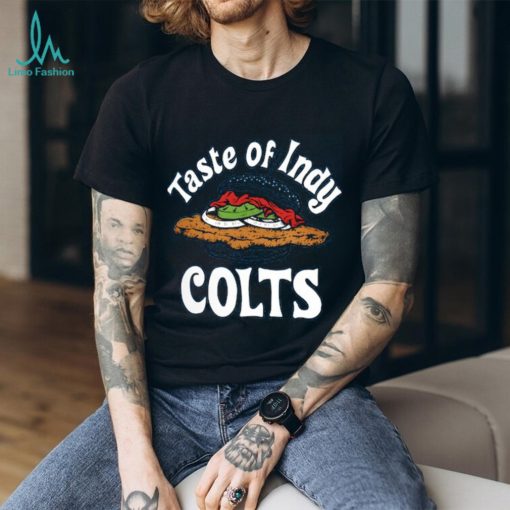 Indianapolis Colts Homage Unisex NFL x Guy Fieri’s Flavortown Tri Blend T Shirt   Royal