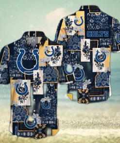 Indianapolis Colts Map US Pattern Hawaiian Shirt Short Sleeve For Men And Women