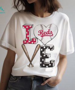 Infant Cincinnati Reds Tiny Turnip Baseball Love T Shirt