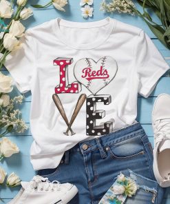 Infant Cincinnati Reds Tiny Turnip Baseball Love T Shirt