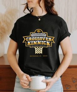 Iowa Hawkeyes Women’s Basketball Crossover at Kinnick October 2023 logo shirt