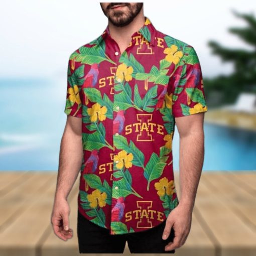 Iowa State Cyclones NCAA Floral Hawaiian Shirt