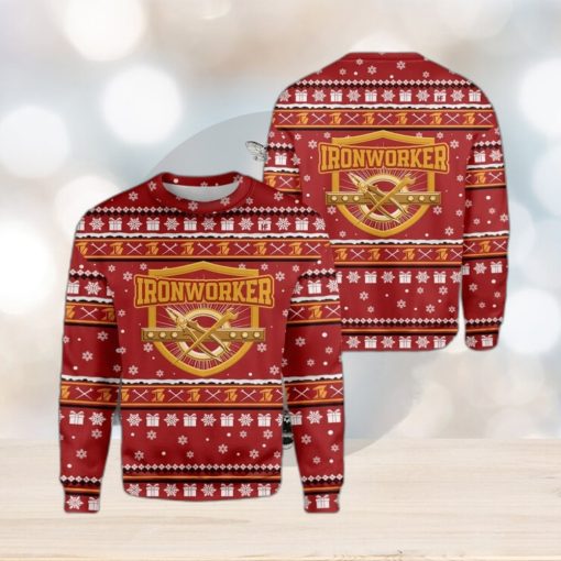 Ironworker Ugly Sweater Best Gift For Christmas