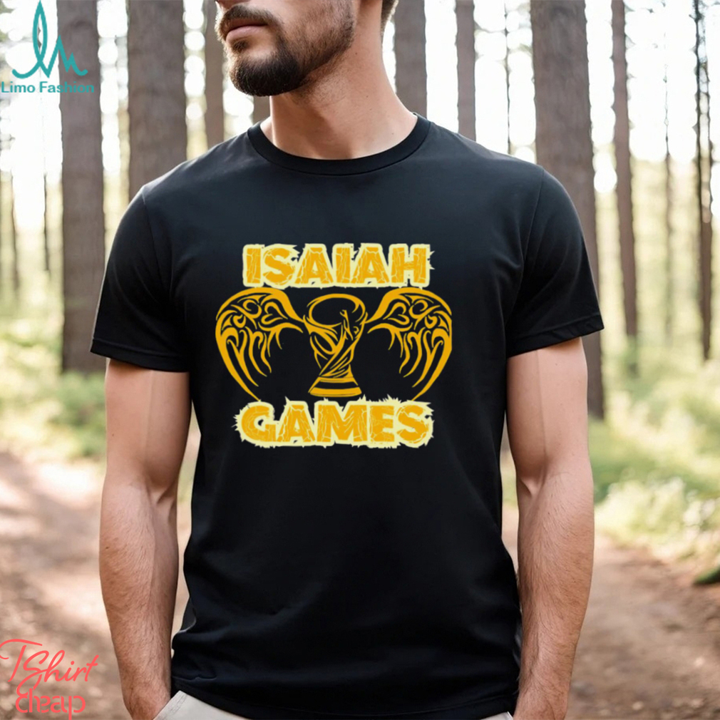 Isaiah Games logo shirt Isaiah Games logo shirt