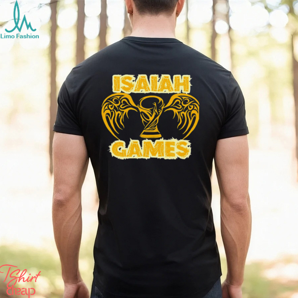 Isaiah Games logo shirt Isaiah Games logo shirt