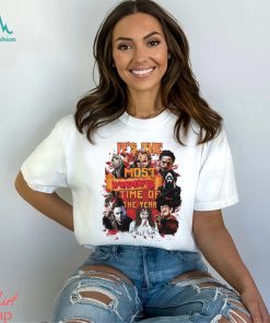 It’S The Most Wonderful Time Of The Year Halloween Merch, Michael Jason Freddy Shirt, Horror Movie Character Halloween Michael Jason Hoodie