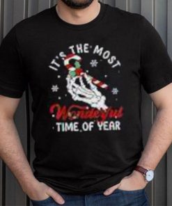 It's The Most Wonderful Time Of The Year Christmas Skeleton Shirt