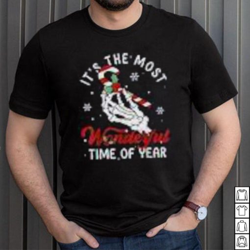 It’s The Most Wonderful Time Of The Year Christmas Skeleton Shirt