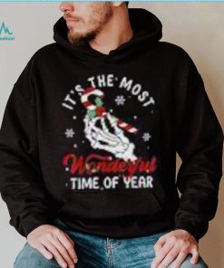 It's The Most Wonderful Time Of The Year Christmas Skeleton Shirt